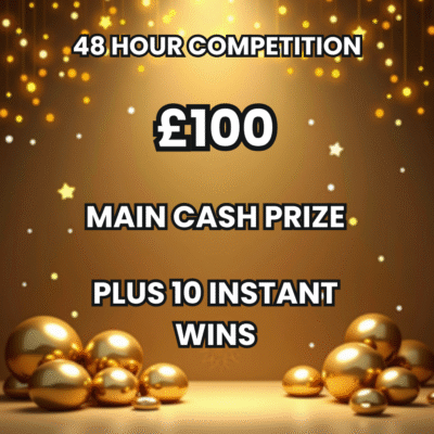 WIN £100 PLUS 10 INSTANT WINS! 🎉CONGRATULATIONS TO DANNY HEATH 🎉
